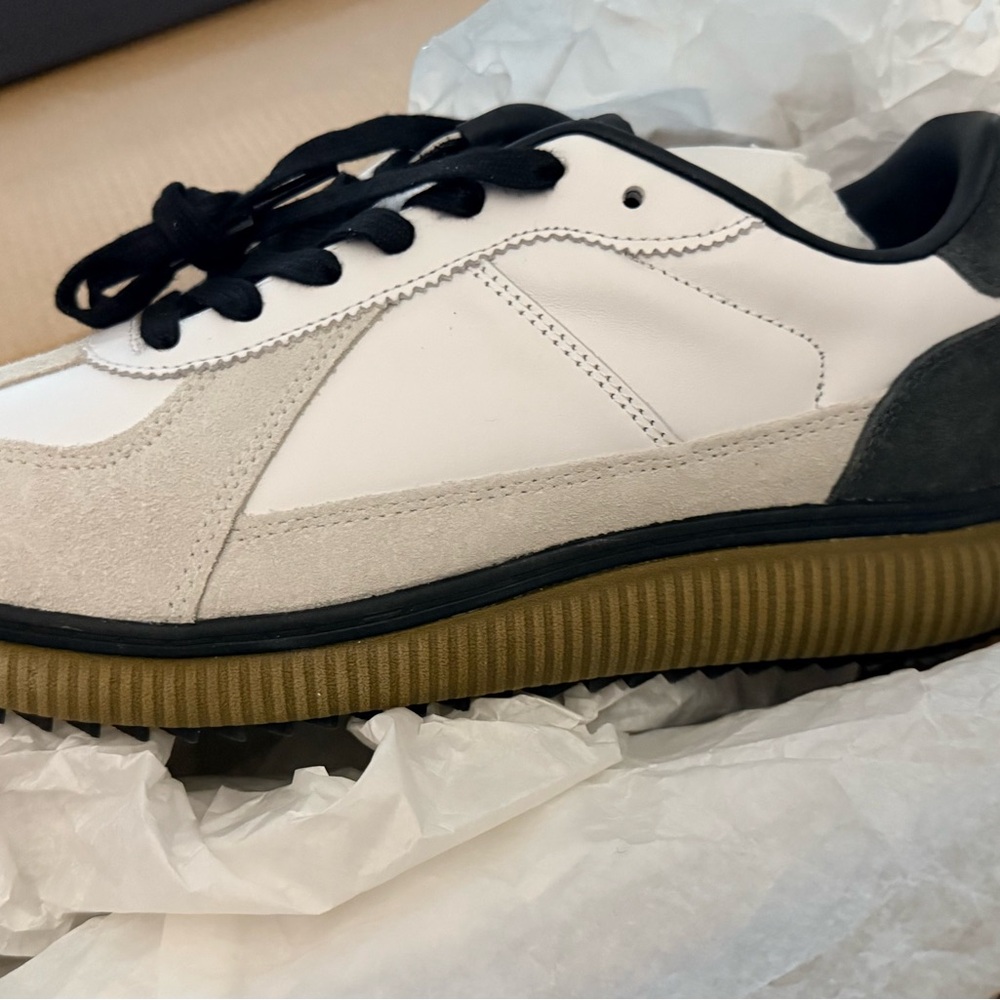 Onitsuka Tiger by Asics White and Black Sneakers